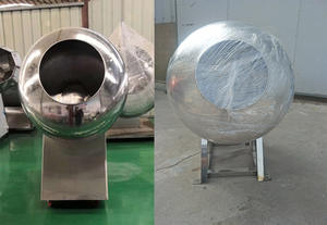 High Quality High Capacity Nuts Coating Powder Coating <b>Machine</b> For Sale Chocolate Coating Pan <b>Machine</b> Made In China - Product Image 4