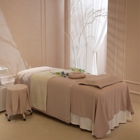 Ensemble de literie pour table de massage et de physiothérapie Khaki Beauty