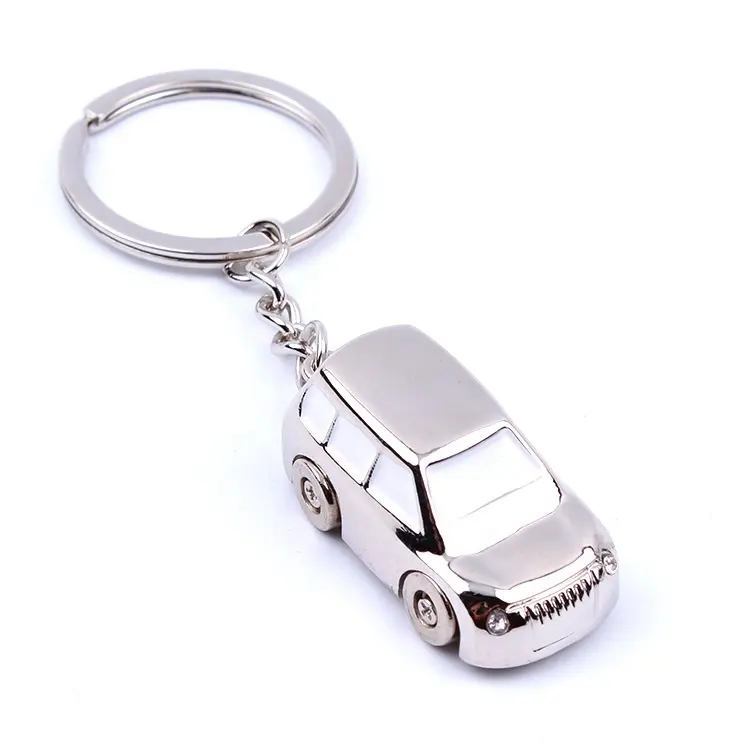 Großhandel Metall 3D Auto Modell Schlüssel bund Luxus SUV Auto Form Schlüssel bund Auf Lager