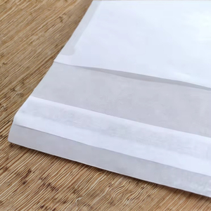 Emballage de vêtements de luxe en gros Sacs en papier auto-adhésifs semi-transparents personnalisé<span class=keywords><strong>s</strong></span> pour sous-vêtements Sacs en papier en verre - Product Image 2