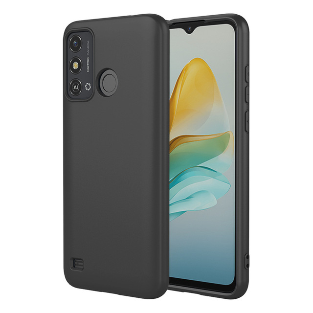 Liquid Silicone Protective Case for ZTE Blade A34/A54/A55/A35 Mobile Shockproof Back Phone Case