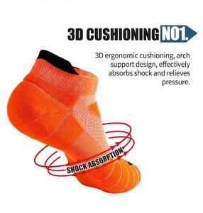 Calcetines de Baloncesto de Compresión a Media Pantorrilla, Personalizables con Patrón Jacquard, Mezcla de Poliéster y Algodón, para Equipos Deportivos, Marca Nicecin - Product Image 2