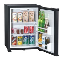 Leiling — mini réfrigérateur pour bureau, silencieux, ouverture à 40l, mini réfrigérateur à porte unique, hôtel, mini