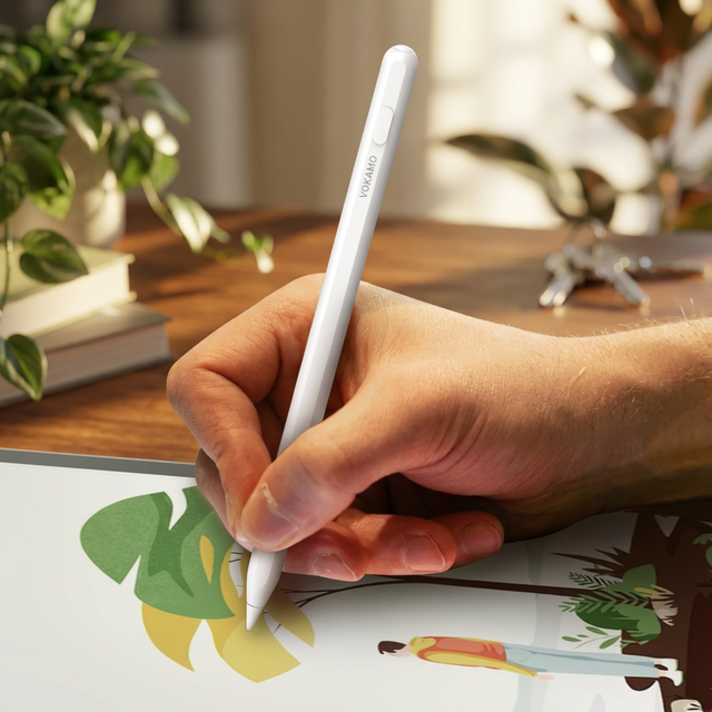 Capacitive Stylus Pencil Smart Touch Screen Pen for IOS System Magnetic Touch Screen Digital Pen for iPad Pro Drawing Pencil