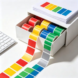 Etiquetas Adhesivas Personalizadas, con Corte Irregular, Estampado en Relieve, Resistentes al Agua, para Empaquetado Comercial de Productos - Product Image 1