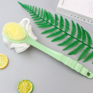 Body Brush Long Handled Soft Bristle <strong>Scrub</strong> Brush <strong>Back</strong> Brush Bath <strong>Scrub</strong> with Shower Flower - Product Image 4