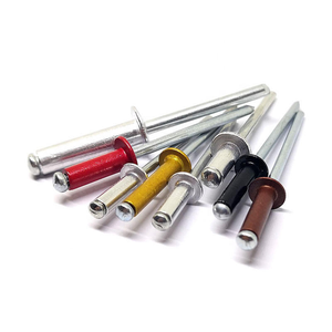Rivets à tête ouverte colorés, rivets à ressort en aluminium, rivets multi-têtes pour meubles, automobile, tôlerie - Product Image 1