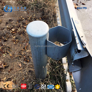 高速道路安全衝突保護Wビームガードレール交通安全バリア亜鉛メッキ - Product Image 5