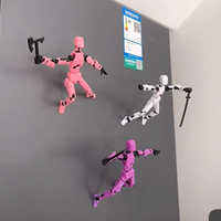 Figurine articulée anti-gravité DIY magnétique Lucky 13, plus de 13 points d'articulation, corps mobile, impression 3D
