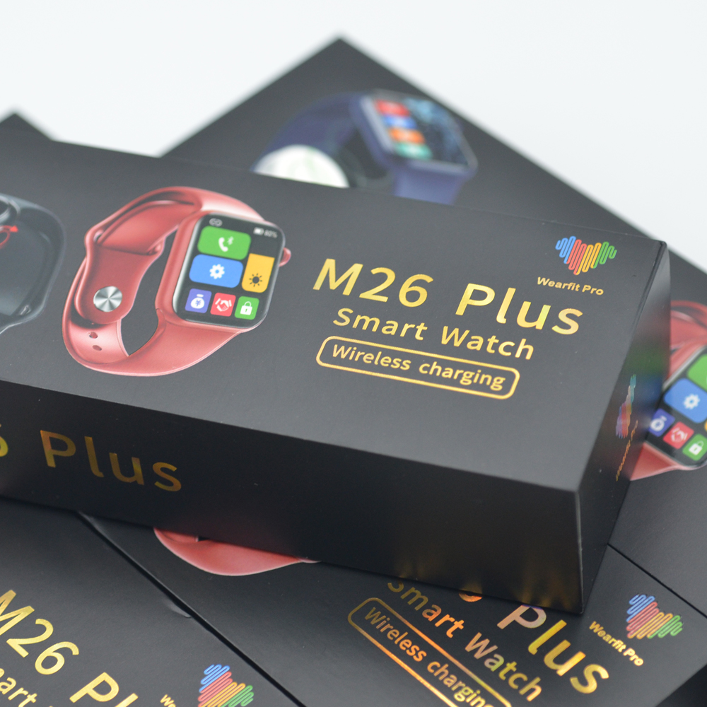 Серия 6 Ip68 Iwo Ips экран W26 + HW22 Pro M26 Plus T55 + N76 Z36 W37 Смарт-часы браслет Смарт-часы 6 7 W26 plus