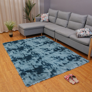 Tapis épais à poils longs de couleur unie, rectangulaire, rembourré, pour salon, chambre à coucher, tapis de sol - Product Image 2