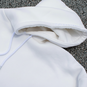 Hanes เสื้อฮู้ดผ้าแคนวาสมีฮู้ดแบบสวมหัว, เสื้อสวมหัวผ้าแคนวาส450 GSM สีขาว - Product Image 1