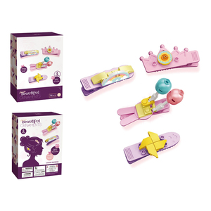 Nouveauté : Ensemble de blocs de construction DIY pour enfants, 34 pièces, <span class=keywords><strong>moulin</strong></span> à <span class=keywords><strong>vent</strong></span> de dessin animé, barrette à cheveux pour fille, petites particules, blocs de construction éducatifs - Product Image 1