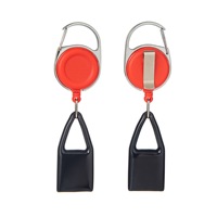 HFK253 Lvhe Laisse briquet rétractable à dôme époxy avec logo personnalisé