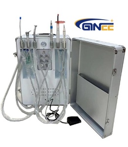 <span class=keywords><strong>Unit</strong></span>é de <span class=keywords><strong>turbine</strong></span> dentaire GINEE MEDICAL avec compresseur d'air, <span class=keywords><strong>unit</strong></span>é dentaire <span class=keywords><strong>mobile</strong></span> portable pour hôpital, valise avec accessoires - Product Image 2