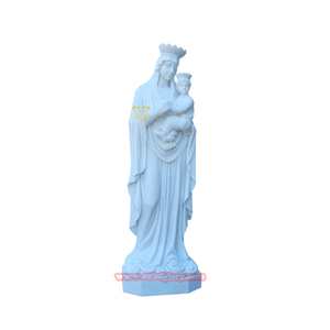Escultura Religiosa Moderna de Mármol con Tema de la Iglesia Sagrada, Estatua del Papa Juan Pablo <span class=keywords><strong>II</strong></span> para Uso en Interiores/Exteriores y Jardines - Product Image 4