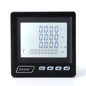 REHE RN-DD3Y LCD-Anzeige Digital Panel <span class=keywords><strong>Meter</strong></span> Multifunktions <span class=keywords><strong>V</strong></span> HZ KW KWH DC Ein phasen messer - Product Image 2