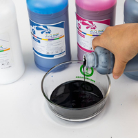 Tinta Eco Solvente Zhongliqi 1000ML/Botella XP600 I3200 para Impresora de Inyección de Tinta Epson TX800 4720 DX5 DX7