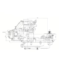Moteur de moto CQJB Zongshen WH125