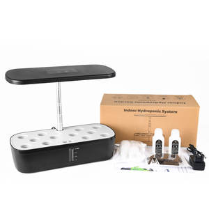 Sistema de crecimiento hidropónico de jardín interior de 12 agujeros, maceta inteligente ecológica con pantalla LCD para uso doméstico de plantas - Product Image 3