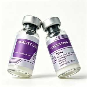 Étiquettes de flacons scellées texturées à large plage de température, autocollants anti-effraction personnalisés pour flacons de recharge de 3 ml pour stockage à chaud ou à froid - Product Image 2