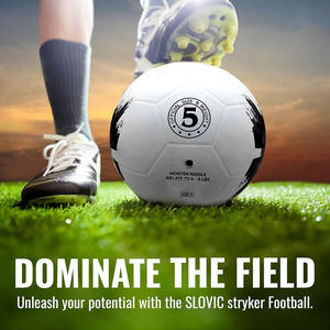 Balón de Fútbol Profesional de PU Termosellado, Ligero, Ecológico, Talla 5, con Logotipo Personalizado, Duradero, de Alto Rendimiento, para Entrenamiento y Partidos - Product Image 6