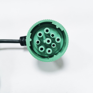 Bán Buôn 90 Độ Right Angle Loại 2 Màu Xanh Lá Cây J1939 9Pin Nam Để J1962 16Pin OBD2 OBD2 Nữ Adapter Cable Cho Nhiệm Vụ Nặng Nề Xe Tải - Product Image 3