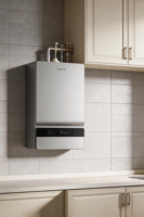 Caldera de Gas de Pared de Bajo Consumo Energético con Bajas Emisiones y Funcionamiento Silencioso