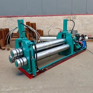 Máy cán tấm hình nón nhỏ Máy cán tấm thủy lực kim loại hình nón xi lanh Máy cán - Product Image 3