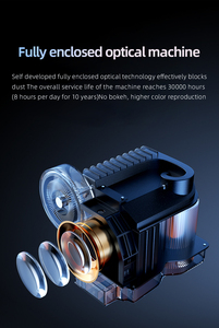 Fábrica al por mayor LT2 4K Mini portátil Android inalámbrico inteligente LED LCD proyector de cine en casa incorporado para cine al aire libre 3D para - Product Image 6
