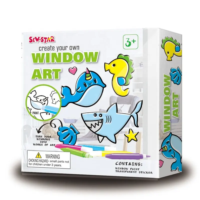 Diy Kit Window Art Kit Kunsten En Ambachten Kit Voor Kinderen En Volwassen