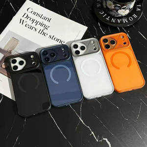 Custodia Magnetica Antiurto con Foro Fotocamera Unico per <span class=keywords><strong>iPhone</strong></span> 15/16/17 Pro Max, <span class=keywords><strong>Cover</strong></span> Protettiva Colore <span class=keywords><strong>Originale</strong></span> S25/S26 Ultra - Product Image 4