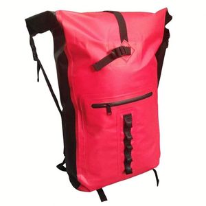 맞춤형 PVC 완전 방수 드라이 백팩 (아웃도어 캠핑 하이킹 등산용) - 인기 스타일, 20L, 30L, 50L 용량 맞춤 가능 - Product Image 1