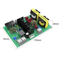 Granbosonic 180W 40kHz Carte PCB Ultrasonique en Aluminium GB-DG3-S180W Fonction Numérique 110/220V pour Équipement de Nettoyage Hôtelier Nouveau