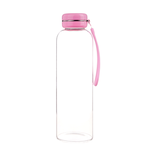 Bouteille d'eau en verre borosilicate réutilisable de haute qualité 600 ml, pratique pour les voyages, sans BPA, étanche, passe au lave-vaisselle et au <span class=keywords><strong>micro</strong></span>-ondes - Product Image 6