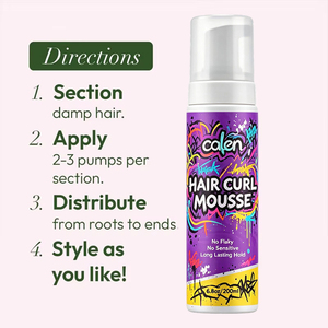 <span class=keywords><strong>Mousse</strong></span> coiffante Luxfume format salon, marque privée, fixation forte, anti-frisottis, hydratante, pour <span class=keywords><strong>boucles</strong></span> et tresses - Product Image 6