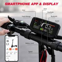 Trottinette électrique pliable KOOLUX D5 à deux roues, batterie 48V20.8Ah 998.4Wh, autonomie 90-100km, puissance élevée, stock UE/Royaume-Uni