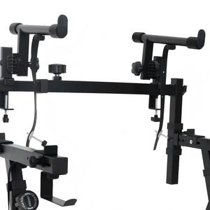 Double-layer Z-shaped instrument stand <b>with</b> pulleys. Electronic piano <b>keyboard</b> instrument stand suitable for 61-88-<b>key</b> Piano - Product Image 1