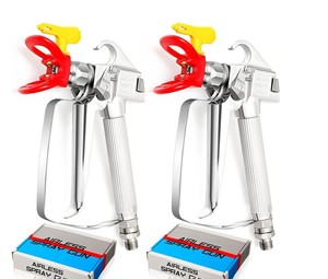 Pistola a Spruzzo Airless ad Alta Pressione, Attrezzatura di Qualità in Acciaio Inossidabile per Pittori Professionisti - Product Image 5