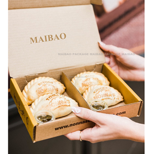 Logotipo personalizado Oriente Medio para llevar para comida caliente Empanadas Crispy Samosa Box para compartir aperitivos familiares Caja de embalaje - Product Image 3