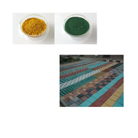 Poudre céramique colorée, 15 ml, pigment de fer hydrophoide, chimique, jaune et noir, oxyde de fer, pour pavé