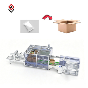 Ligne d'emballage entièrement automatique de qualité alimentaire / Construction en acier inoxydable 304 / Lavage facile / Pour produits laitiers et sauces - Product Image 1