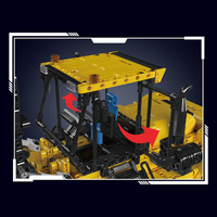 Mould King 17085 2274PCS Truk Forklift Tonase Besar Seri Teknik Model Blok Bangunan Mainan Teknis OEM ODM