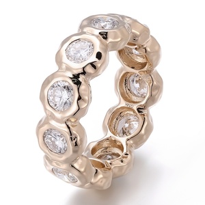 Bague de luxe sur mesure Provence en or 18 carats avec diamant synthétique de laboratoire, forme vintage pour homme, vente chaude 2025 - Product Image 2