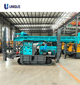 Máquina perforadora de pozos, plataforma de perforación de agua de 400m para suministro de agua de fábrica, plataforma de perforación de pozos de oruga de alta eficiencia - Product Image 4