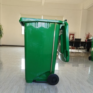 Outdoor Trash Can <strong>Storage</strong> 240L Plastic Public Plastic Waste Recycling Sorting <strong>Bins</strong> Mobile Garbage Container - Product Image 3