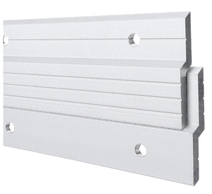 Z-shaped aluminum alloy hanging piece - letter-shaped aluminum material hanging picture display <b>board</b> wall panel advertising boa - Product Image 1