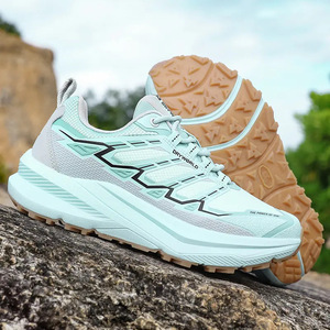 Zapatos de Senderismo y Escalada para Parejas, Otoño/Invierno, Malla Transpirable con Cordones, Amortiguación, Tallas Grandes, Unisex - Product Image 4