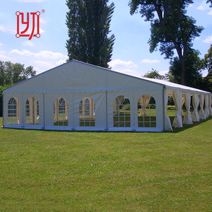 Tente de réception de luxe en aluminium à structure libre, norme allemande, pour événements, mariages, fêtes, églises et festivals, capacité 500 à 1000 personnes - Product Image 5