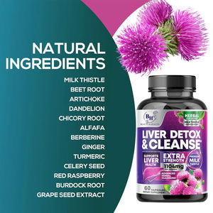 Capsules OEM ODM naturelles de désintoxication du <span class=keywords><strong>foie</strong></span> du chardon-Marie Softgel extrait de pissenlit et de betterave purifiant <span class=keywords><strong>le</strong></span> <span class=keywords><strong>foie</strong></span> - Product Image 2